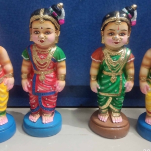 MAAMA,MAAMI PAIR- PAPER- 12.5"- VILLI SWAM - EACH PAIR 2150 rs