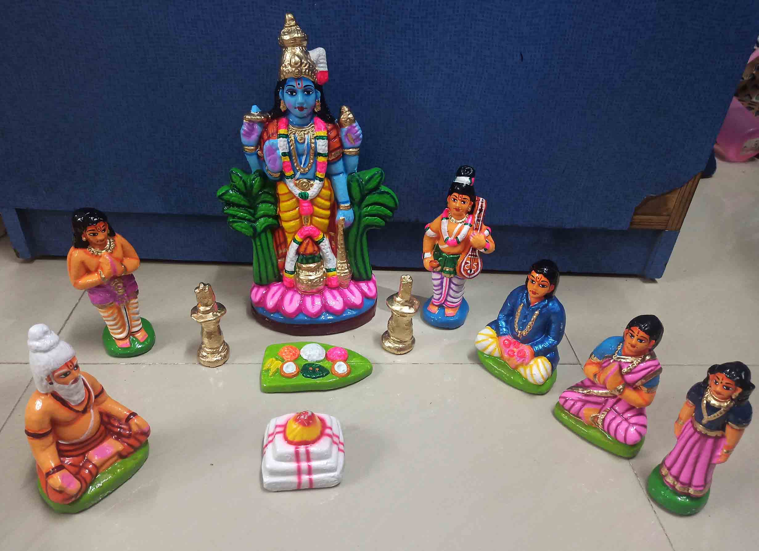 Pujayami Doll Set-Mangala Snanam : : Toys & Games