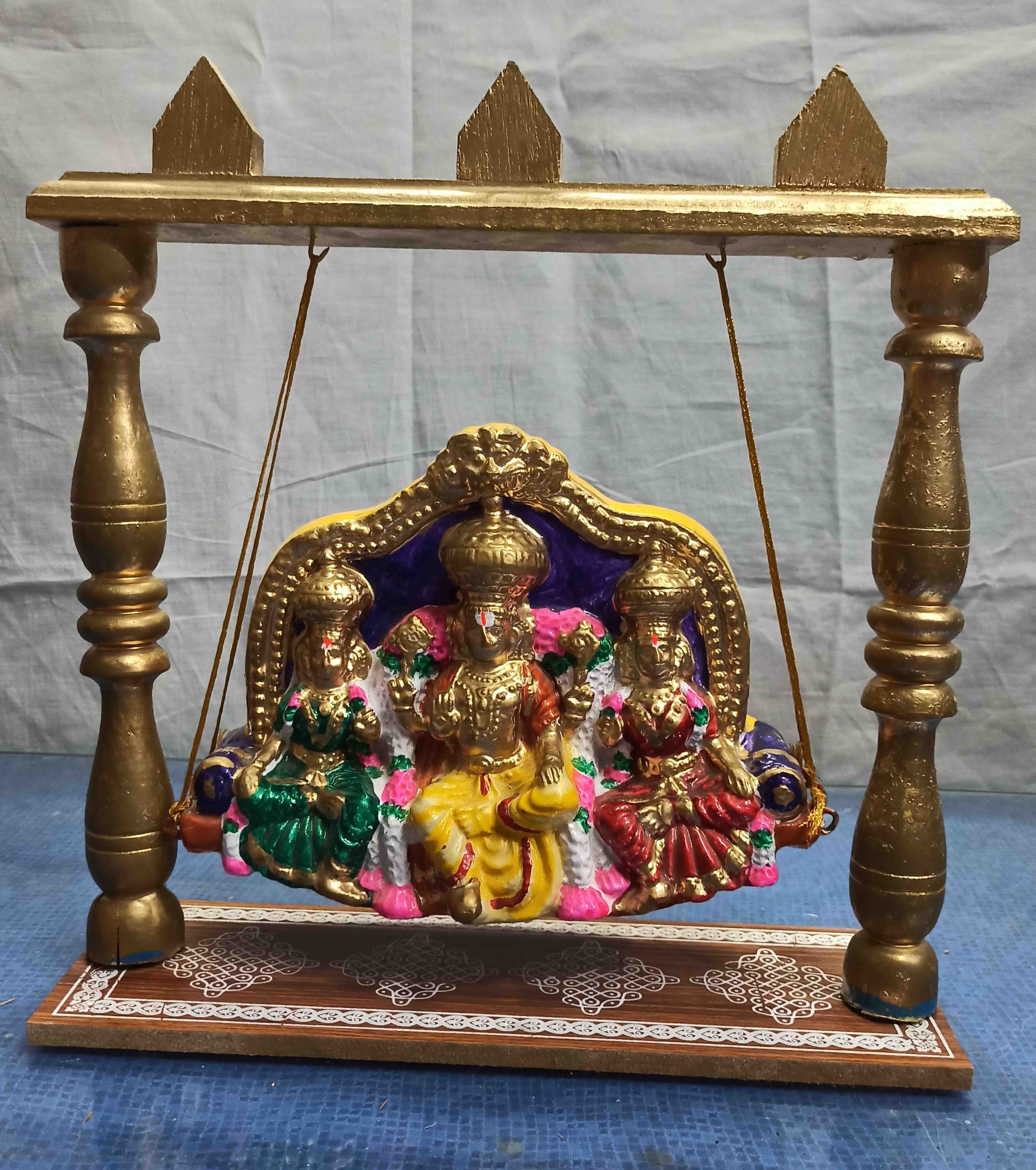 2266px x 2560px - JULA PERUMAL SRIDEVI BHOODEVI â€“ CLAY WITH WOOD â€“ Welcome to Divine  Collections