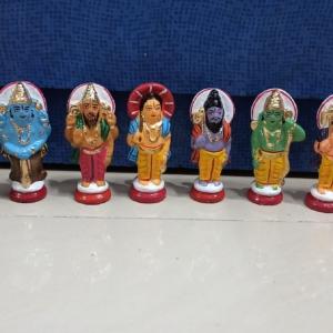 DASAVATHARAM - CLAY - CUTE - 4"- MMN