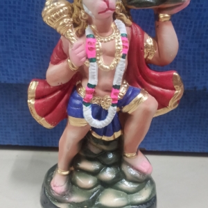 SANJEEVI ANJANEYAR - 8.5" - TERRACOTTA